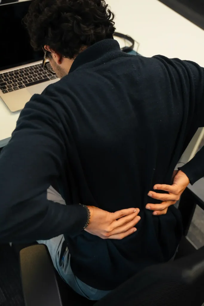 douleur dos poste travail mauvaise posture