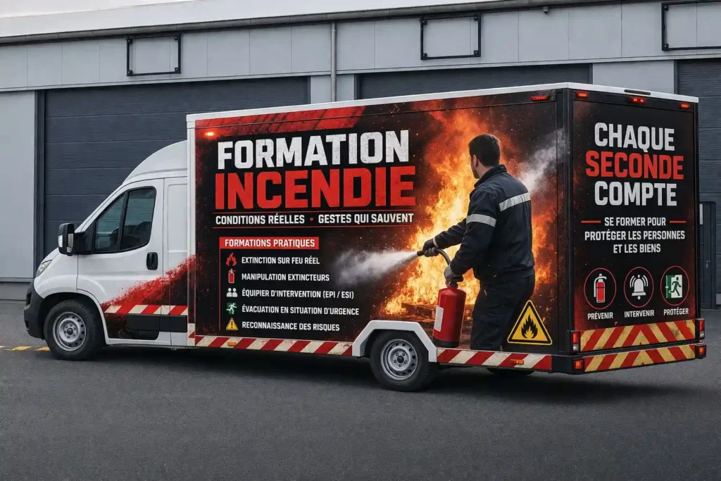 formation incendie unite mobile