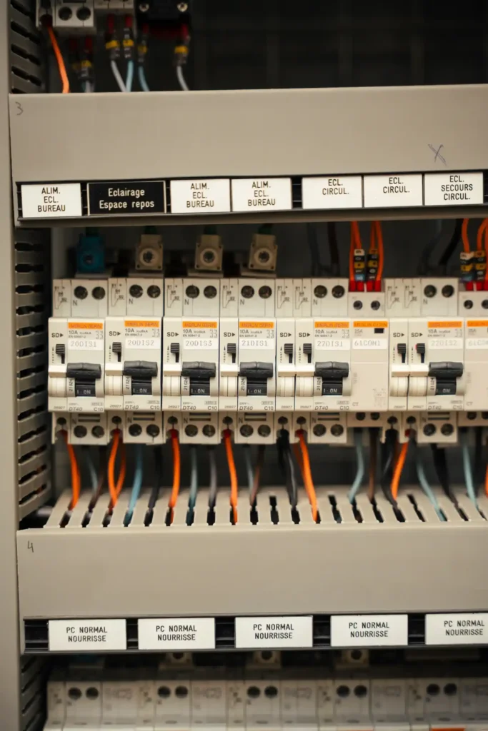 tableau électrique coupure courant sécurité h0b0