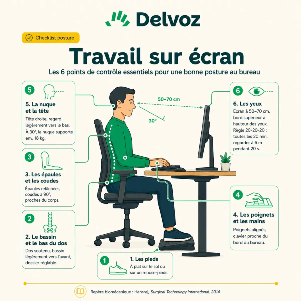 infographie delvoz travail sur écran